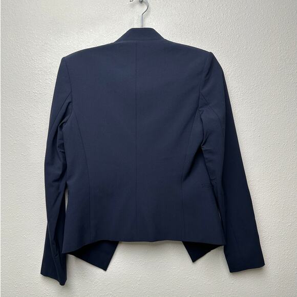 NWT Theory Lanai Edition Deep Navy Open-Front Blazer Women’s US 6 - Picture 4 of 10
